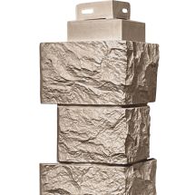 Наружный угол FineBer Дикий камень, Песочный