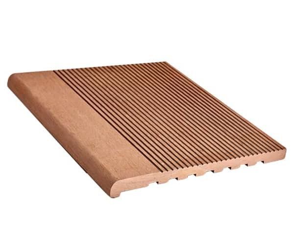 Ступень из ДПК Dortmax в оттенке палисандр купить в Ростове-на-Дону