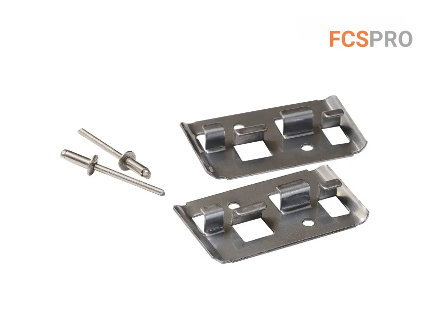 Кляймер FCSPRO Профи с заклёпкой по металлу (нержавейка) купить в Ростове-на-Дону