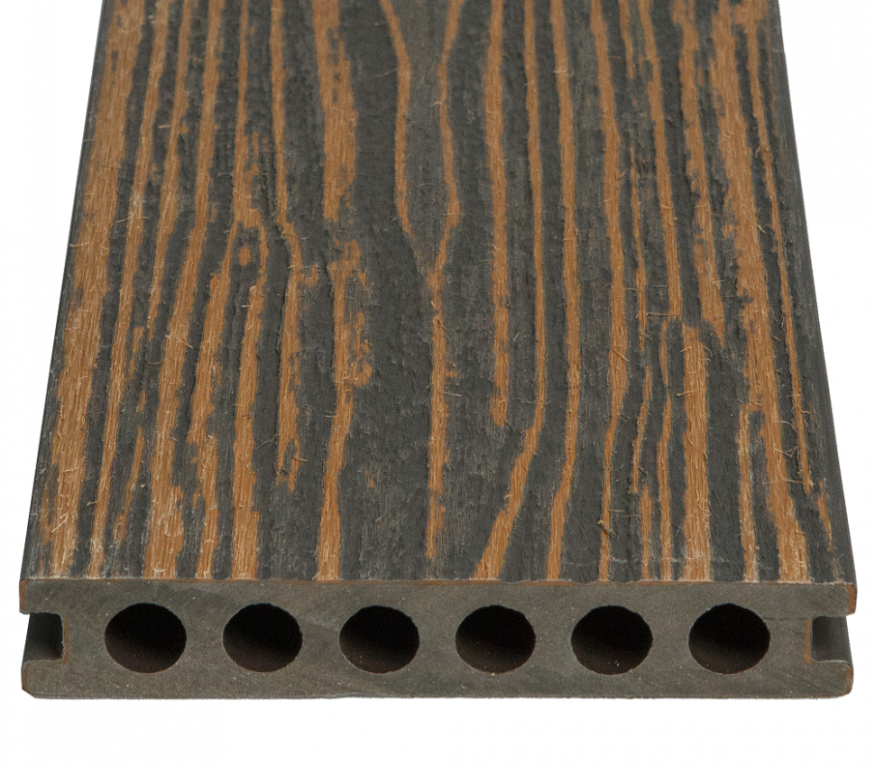 Террасная доска из ДПК CM Decking, Zebrano, Графит купить в Ростове-на-Дону