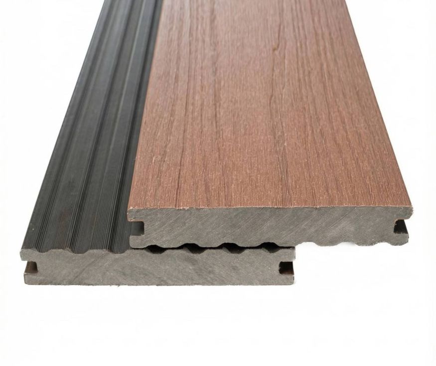 Террасная доска Экодекинг Скай коэкструзия полнотелая, Тик купить в Ростове-на-Дону