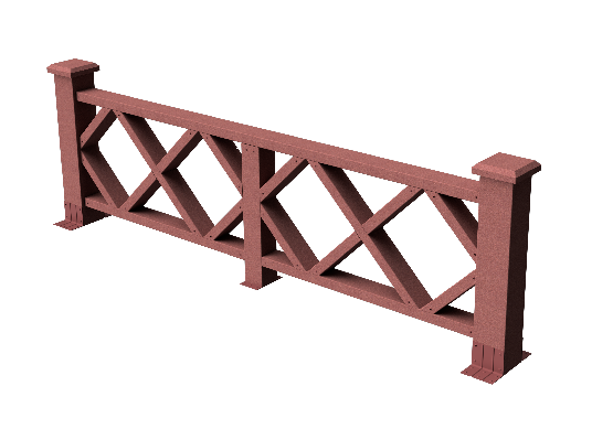 Декоративное ограждение из ДПК GRINDERDECO Миллениум Мербау купить в Ростове-на-Дону