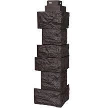 Наружный угол FineBer Дикий камень, Коричневый