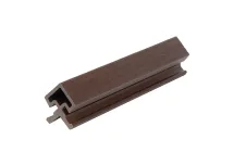 Угол внешний для фасадной панели из ДПК Polivan Group CO-EX MIX, Chocolate Mix